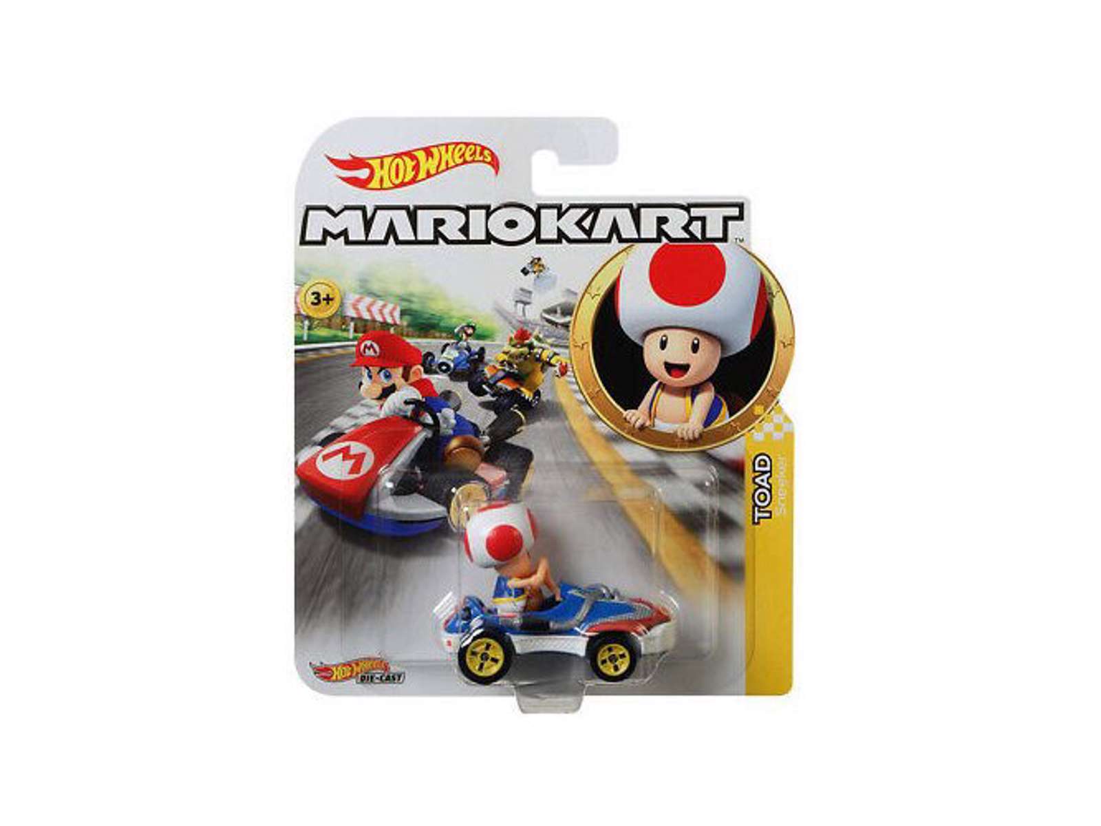 K B Mariokart Hot Wheels Bil Med Toad Fra Super Mario Hos Superhelten Leget J