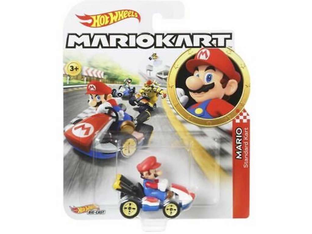 K B Mariokart Hot Wheels Bil Med Mario Fra Super Mario Hos Superhelten Leget J