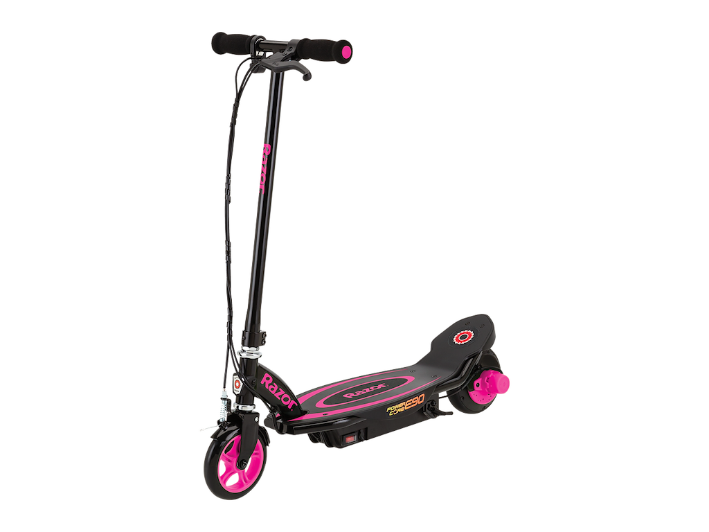 Razor PowerCore E90 – El-løbehjul – Pink/Sort – 16 km/t