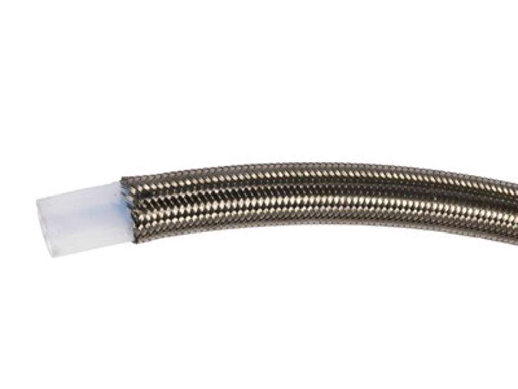 Tubo In Alluminio Anodizzato Nero 45° – Raccordo PTFE Riutilizzabile Per Impianti, Alta Qualità