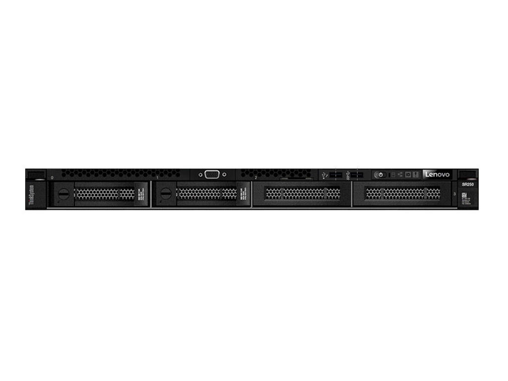 Lenovo ThinkSystem SR250 server Stativ (1U) Intel® Xeon® E-2124 3,3 GHz 8 GB DDR4-SDRAM 300 W