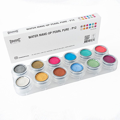 WATER MAKE UP PEARL - WITH 12 COLORS
