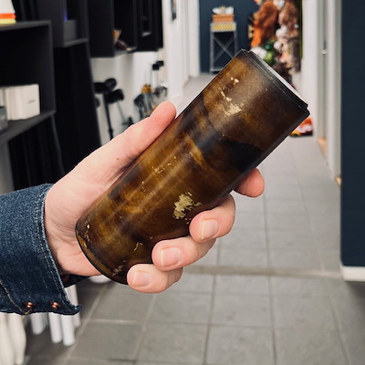 APPEARING WOODEN POLE