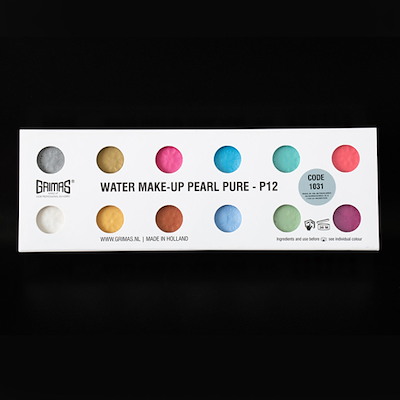 WATER MAKE UP PEARL - WITH 12 COLORS