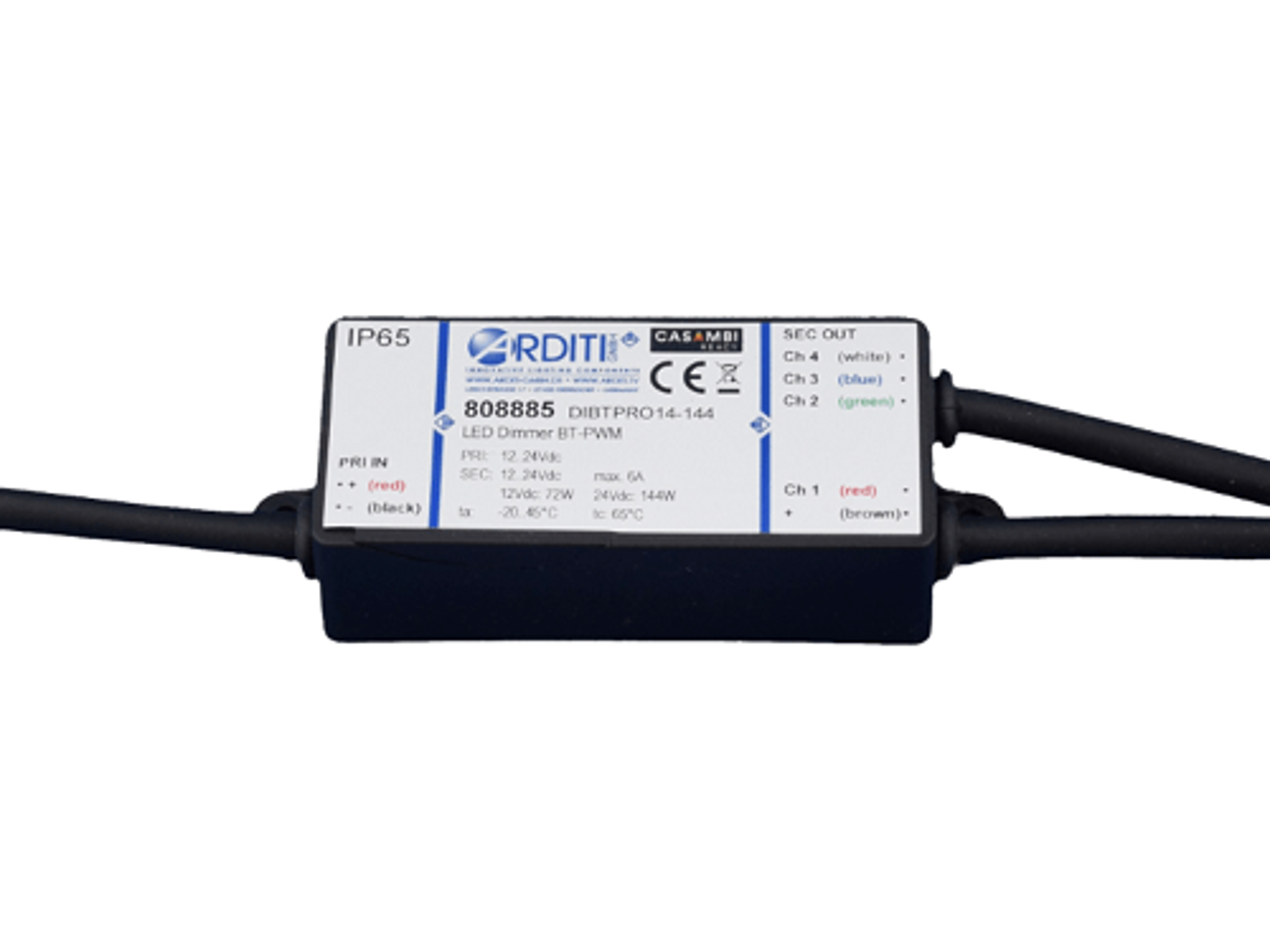 Casambi 4 kanal PWM4 Dimmer IP65