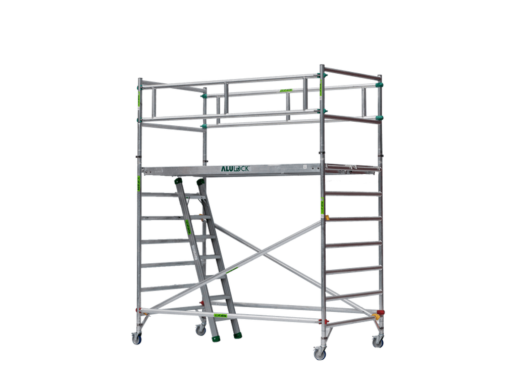 Buy Platform size 135 x 180 cm with ladders at Alulock