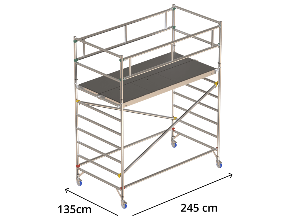 Buy Platform size 135 x 245 cm. at Alulock