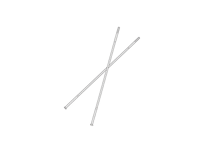 Shimano eger 267,5mm lang til forhjul model WH-RS81-C50-CL