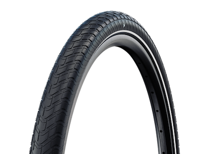 Schwalbe Motion Big Apple Tråddæk - 28x2,0 (50-622) - Sort Refleks - E-25