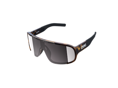 POC Aspire Cykelbriller - Tortoise Brown/Clarity Road/Silver Mirror Cat 3