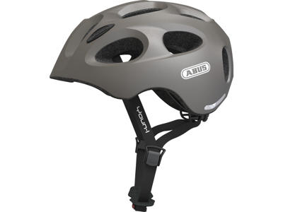 Abus Youn-I - Cykelhjelm - Grå metallic - Str. 48-54cm