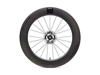 Scope R8.T Disc forhjul Carbon 700c 85mm fælg - Black decals - 2026