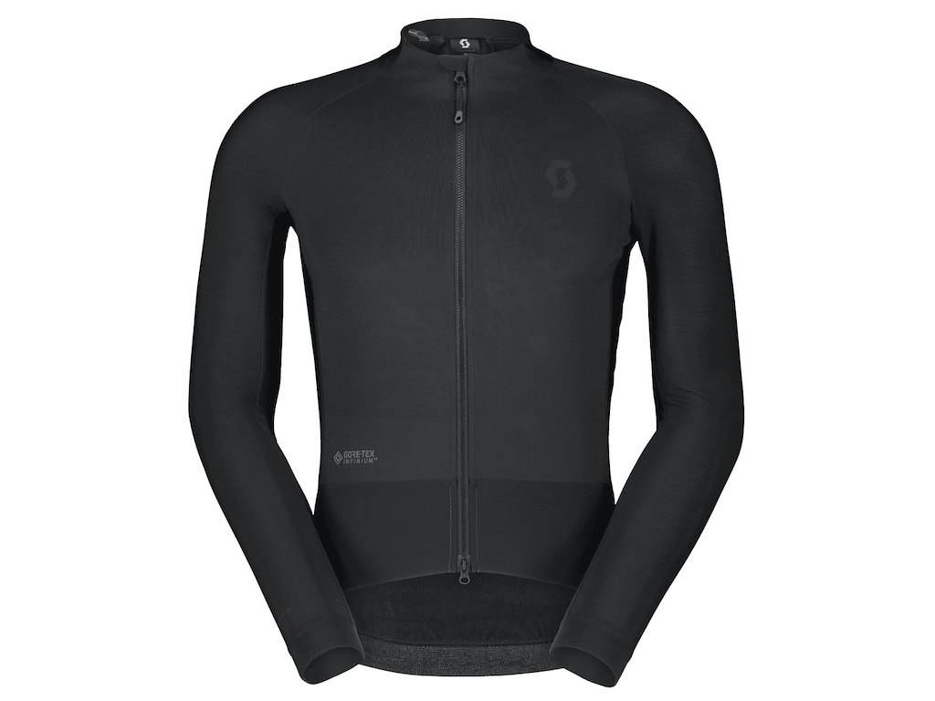 SCOTT RC Pro Warm Hybrid Gore-Tex Windstopper Jacket - Cykeljakke - Herre - Sort