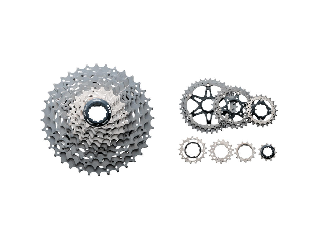 Kassetter til Shimano og Sram