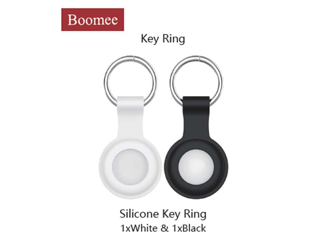 Boomee Itag Nøgleringe - Kompatibel med Itag & Apples Airtag - 2 stk