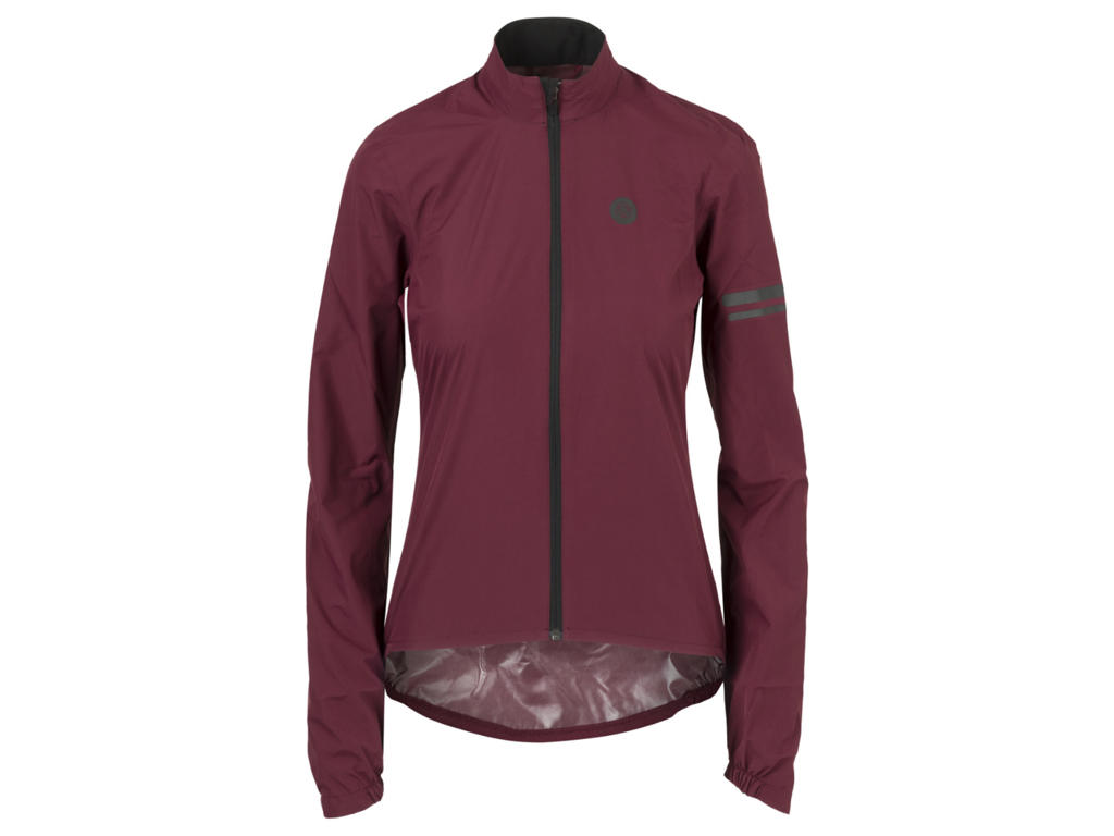 AGU Essential Rain Jacket - Dame cykelregnjakke - Bordeaux - Str. XL Billede af AGU Essential Rain Jacket - Dame cykelregnjakke - Bordeaux - Str. XL