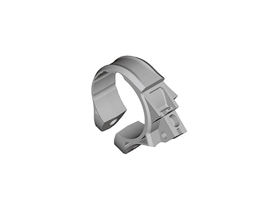 Shimano Steps holder B 35mm til display model SC-MT800