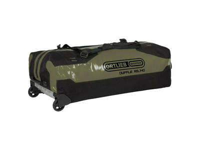 Ortlieb Duffle RS - Rejsetaske m. hjul - Grøn/sort - 140 liter
