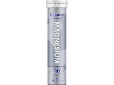 Balance Brusetabletter - Magnesium - 20 tabs