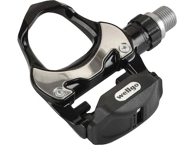 Bike Attitude Road/Gravel Pedal - Alu - Look Keo - inkl Klamper - Sort