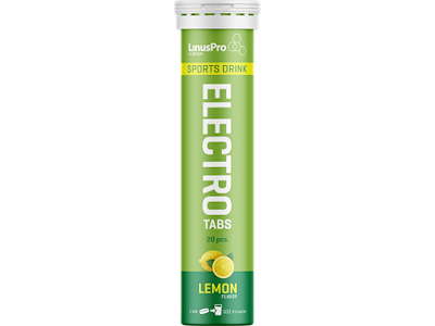LinusPro Elektrolyt Tabs - Lemon - 20 tabs