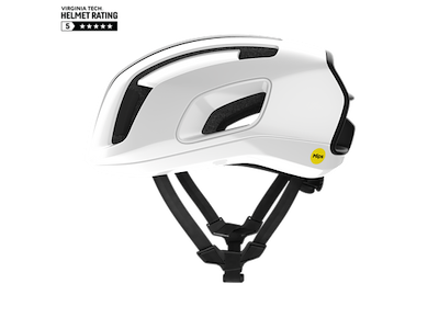 POC Cytal MIPS - Cykelhjelm - Hydrogen White/Uranium Black