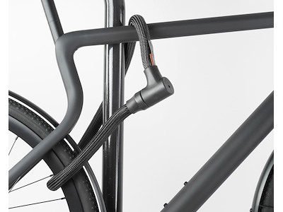Texlock Orbit  - Cykellås - Tekstillås - Sort -  Str. 100 cm
