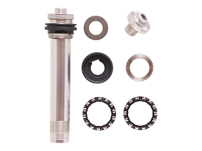 Shimano Dura Ace aksel komplet til forhjul model WH-7900 