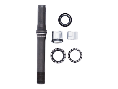 Shimano SLX aksel komplet 157mm lang til baghjul model FH-M7130B