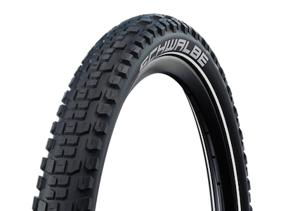 Schwalbe Johnny Watts LR tråddæk E-50 sort med refleks