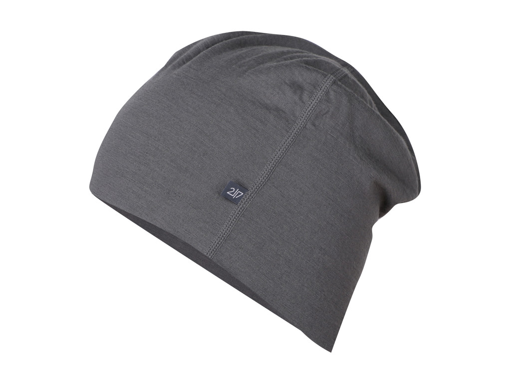2117 OF SWEDEN Marieby Cap - Hue i merino uld - Grå thumbnail