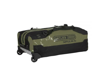 Ortlieb Duffle RS - Rejsetaske m. hjul - Grøn/sort - 110 liter