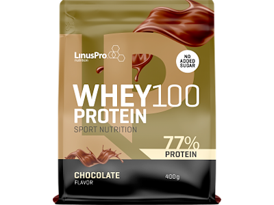 LinusPro Whey100 - Chokolade - 400g