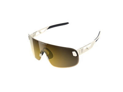 POC Elicit Cykelbriller - Okenite Off-White/Clarity Road/Partly Sunny Gold