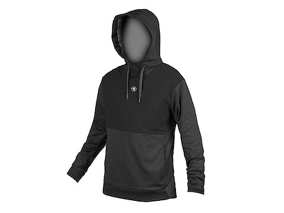 Endura Trailster Tech Hoodie - Cykeltrøje - Sort