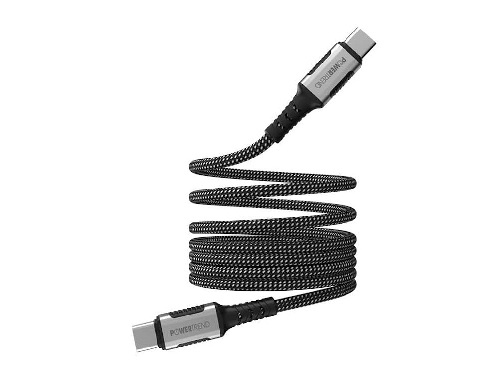POWERTREND MAGNETISK LADEKABEL USB-C til USB-C