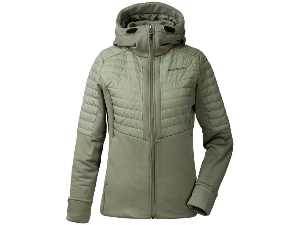 Didriksons Annema Jacket - Softshelljakke dame - Grøn - 46 thumbnail