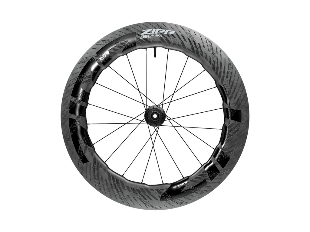 ZIPP 858 NSW 700c baghjul Sram/Shimano 11 gear - 12x142mm E-Thru - Disc centerlock