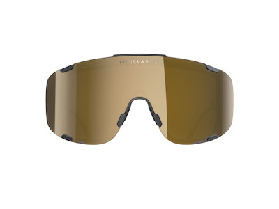 POC Devour Cykelbriller - Uranium Black/Clarity Road/Partly Sunny Gold