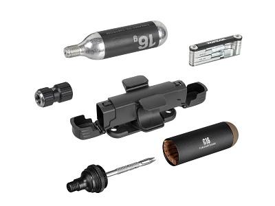 Topeak TUBIMaster GXT Bolt-On Værktøjskit inkl CO2 Pumpe