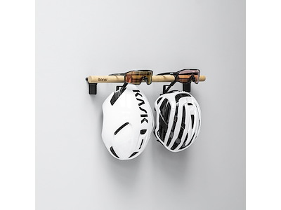 Tons Bar A - Knagerække til Cykelsko, Cykelbriller og Hjelm