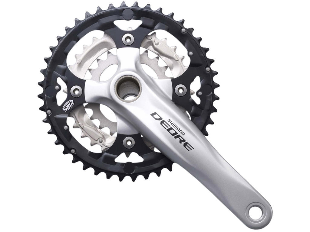 Kranksæt trippel til MTB og Citybikes Shimano