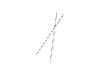 Shimano eger 301mm lang til hjul model WH-MT55-29"