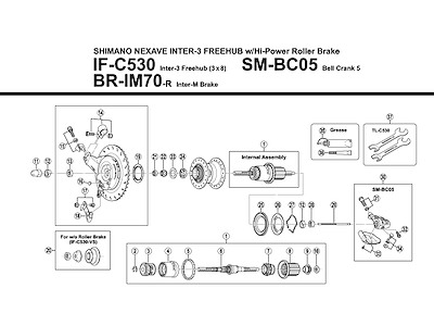 Shimano Nexave konus venstre til IF-C530