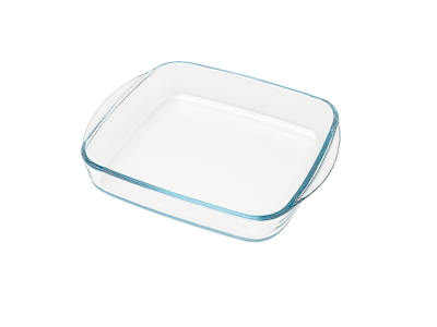 Gratinfad firk 22x25 cm Klar