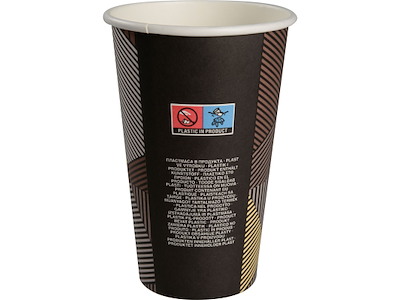 Kaffebægre 36cl BRUN a 1000 stk.