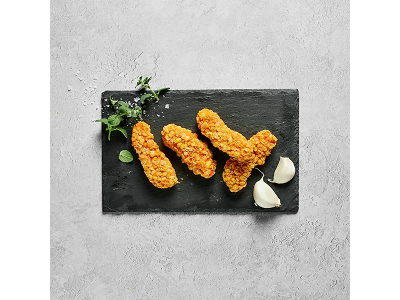 Kyllingesticks Crunchy krydret 2kg** 