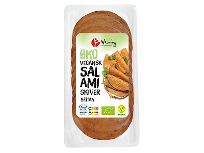 Wheaty vegansk salami skiver 10x100g