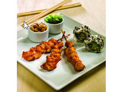 Yakitori Kyllingespyd 6x1,5kg.**