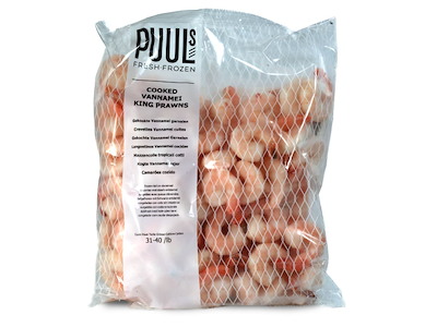 Vannamei Shrimps 10x1kg** m/halevifte